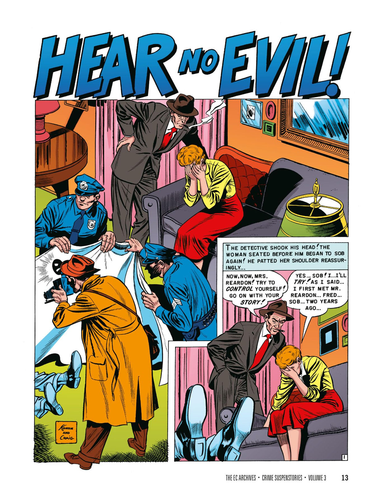 The EC Archives: Crime Suspenstories Volume 3