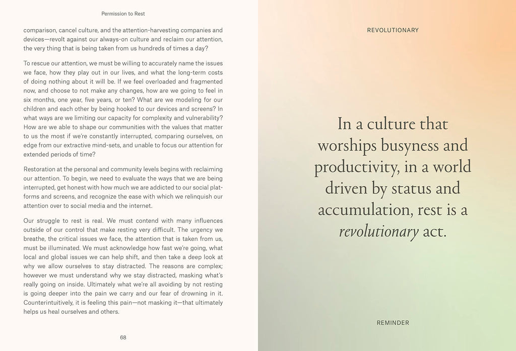 Permission to Rest: Revolutionary Practices for Healing, Empowerment, and Collective Care