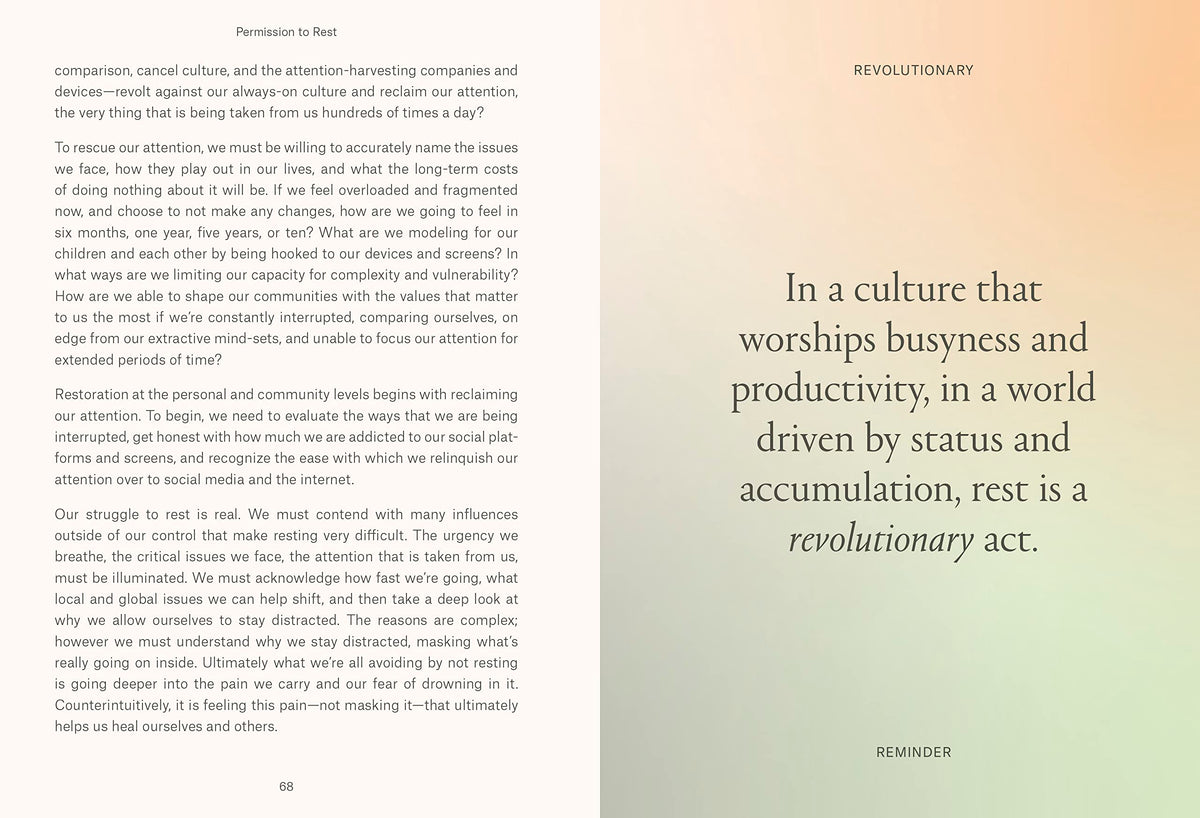Permission to Rest: Revolutionary Practices for Healing, Empowerment, and Collective Care