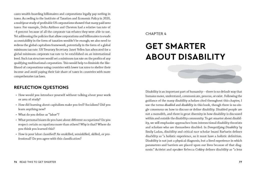 Read This to Get Smarter: about Race, Class, Gender, Disability & More