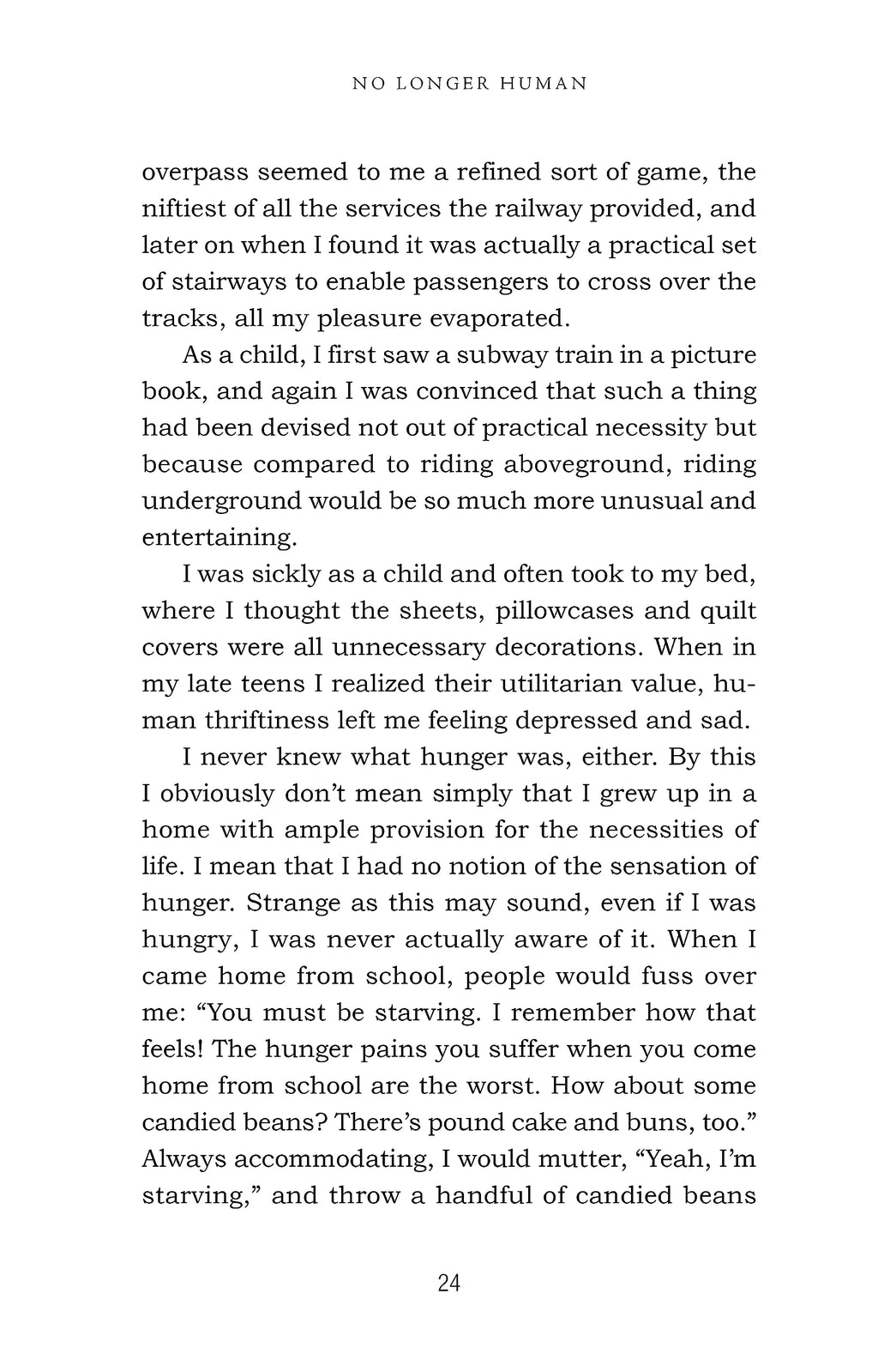 No Longer Human: A New Translation