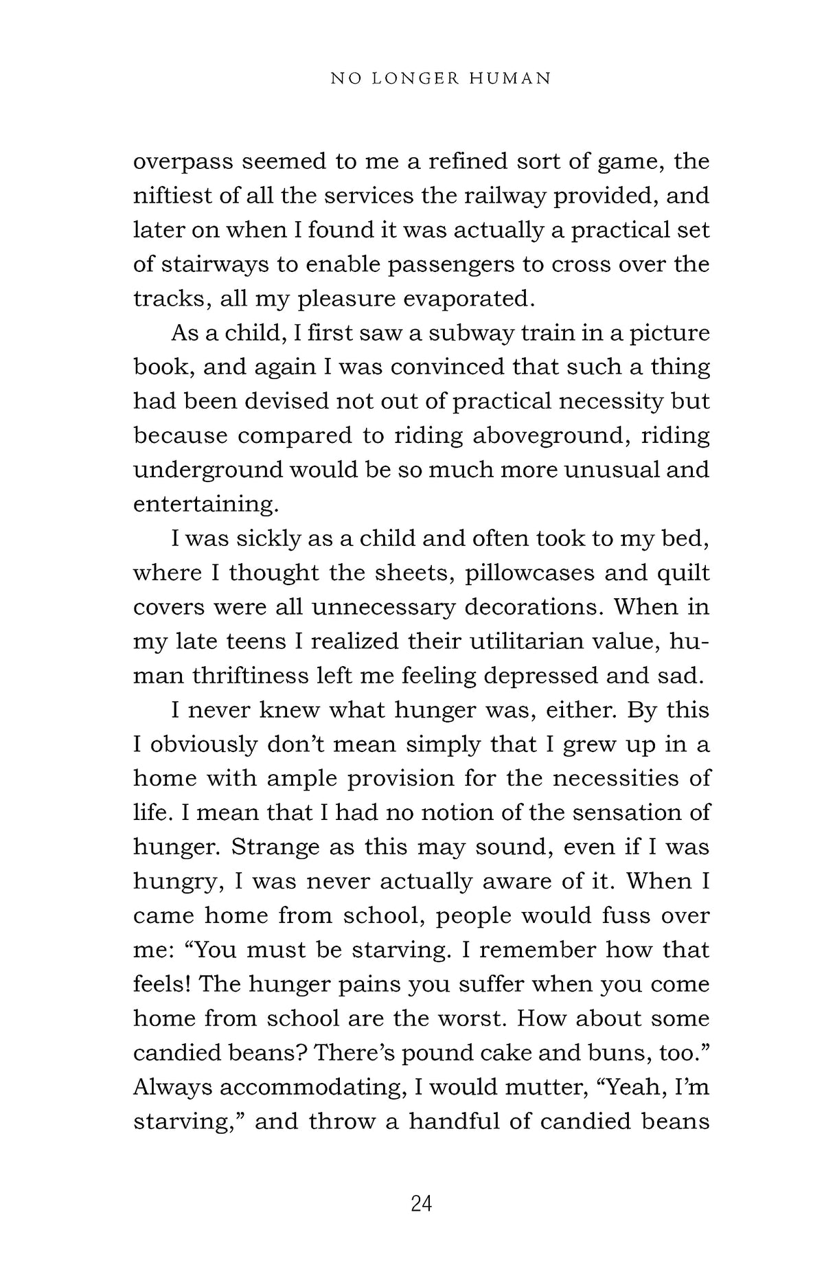 No Longer Human: A New Translation