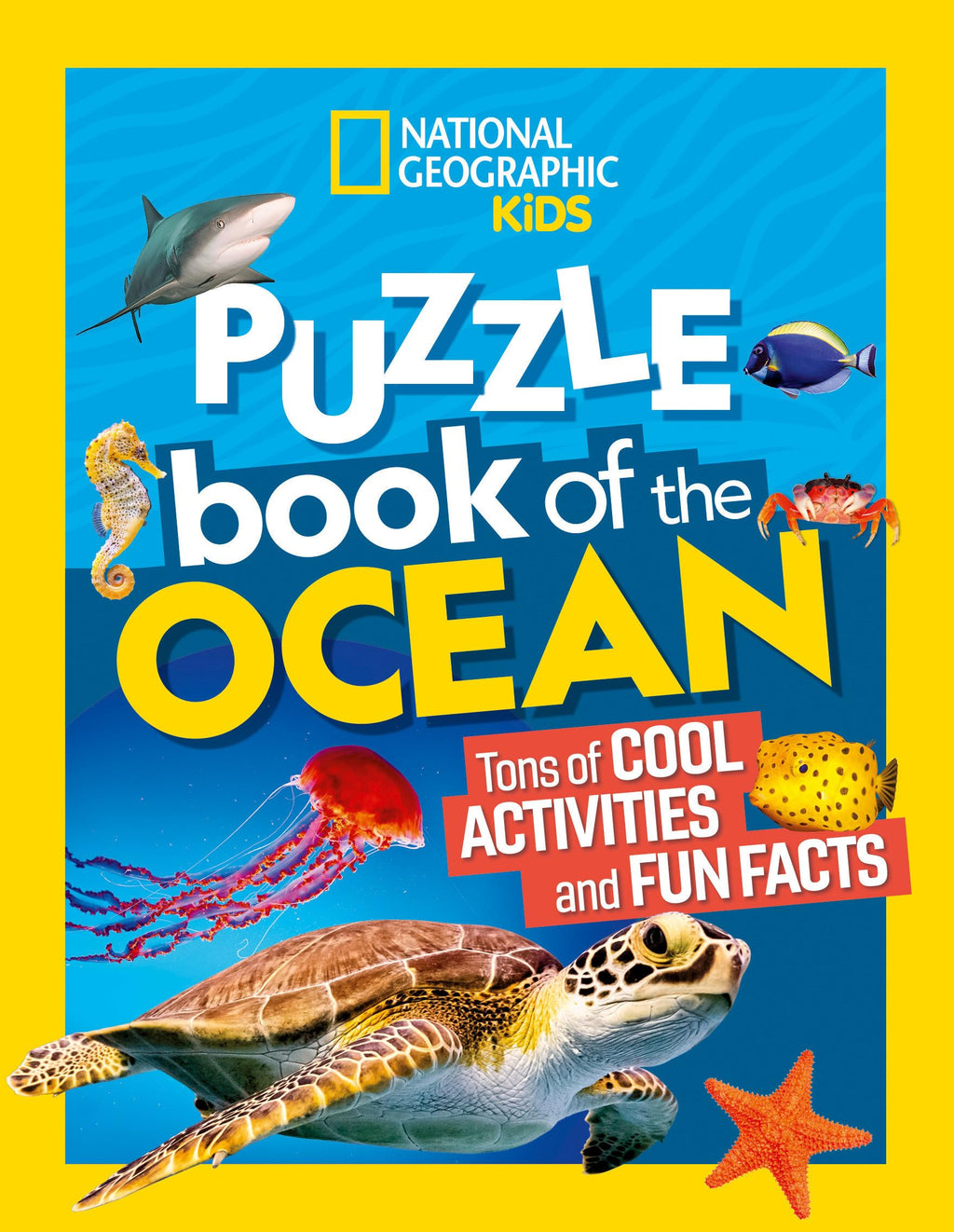 National Geographic Kids Puzzle Book of the Ocean (NGK Puzzle Books)