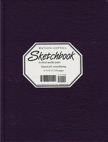 Sketchbook Blackberry cover 8 1/4 x 11"