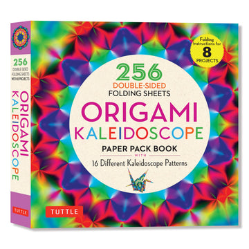 Origami Kaleidoscope Paper Pack Book: 256 Double-Sided Folding Sheets (Includes Instructions for 8 Models) (Tuttle Specials)