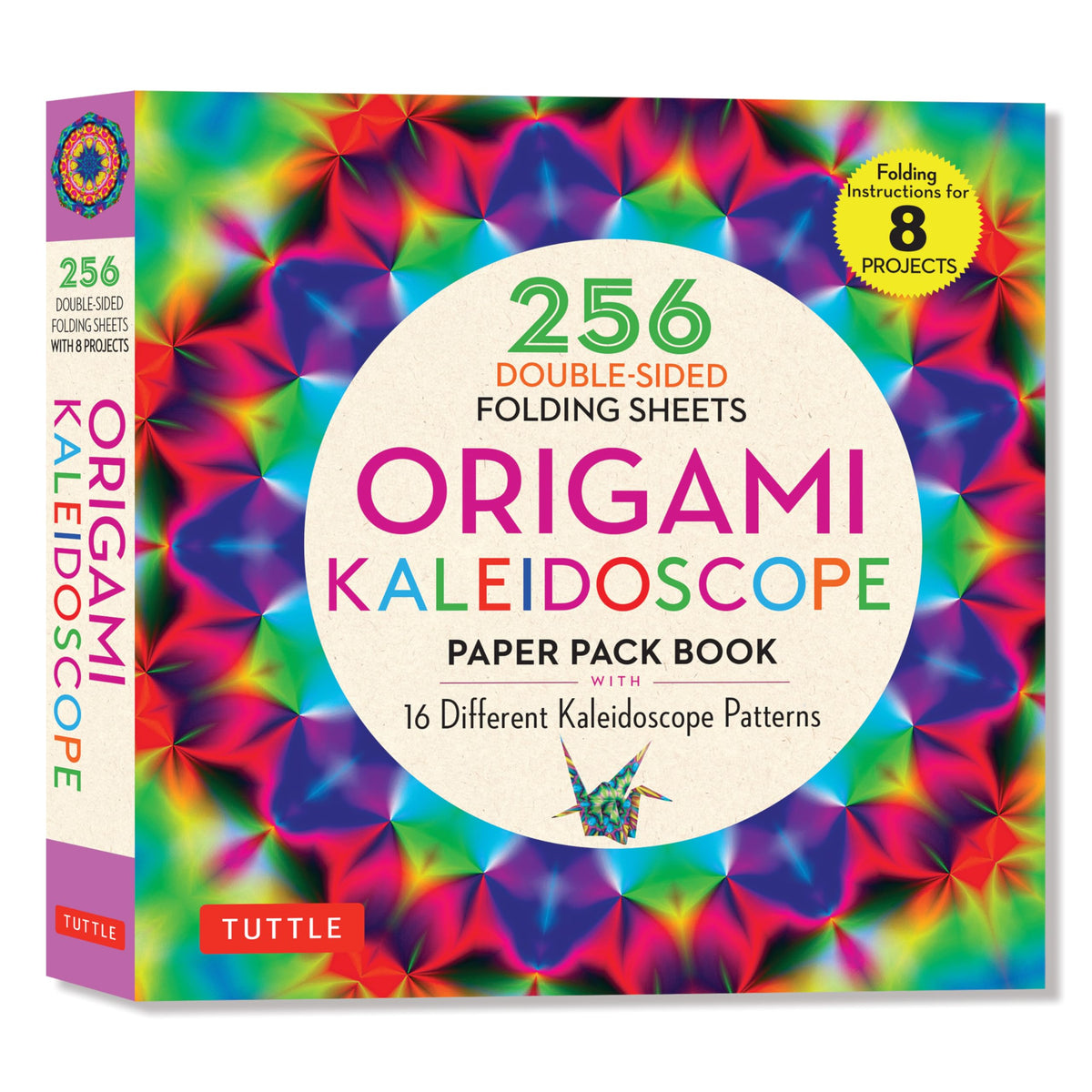 Origami Kaleidoscope Paper Pack Book: 256 Double-Sided Folding Sheets (Includes Instructions for 8 Models) (Tuttle Specials)
