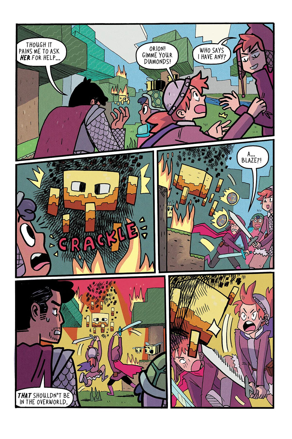 Minecraft: Wither Without You Volume 2 (Graphic Novel)