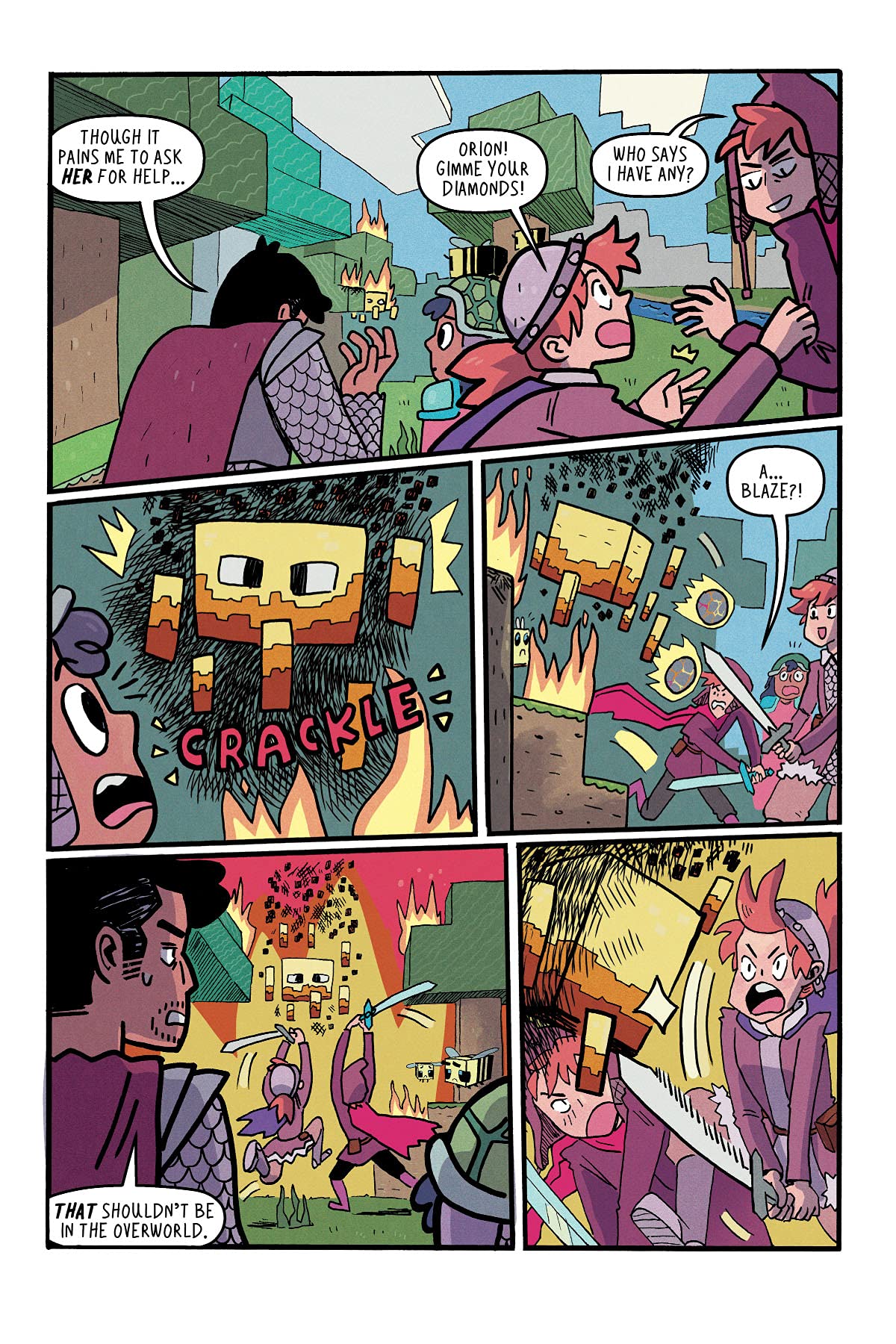 Minecraft: Wither Without You Volume 2 (Graphic Novel)