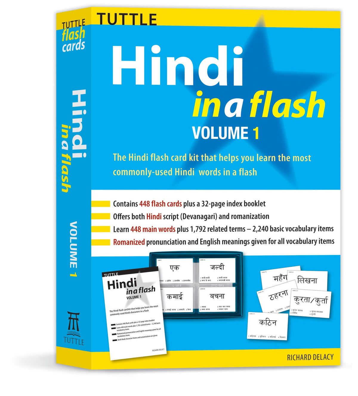 Hindi in a Flash Kit Volume 1 (Tuttle Flash Cards)