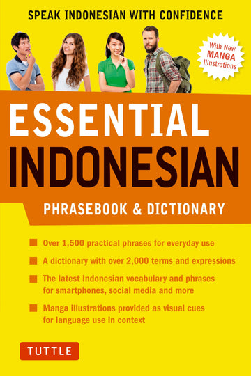 Essential Indonesian Phrasebook & Dictionary: Speak Indonesian with Confidence (Revised Edition) (Essential Phrasebook and Dictionary Series)