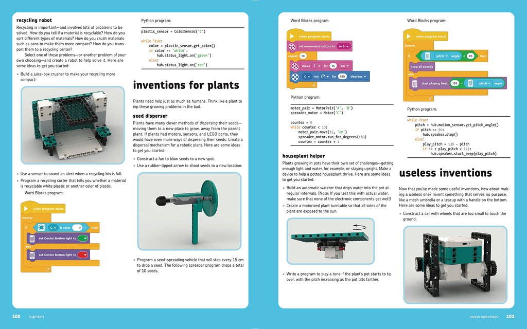 Mastering LEGO® MINDSTORMS: Build Better Robots with Python and Word Blocks