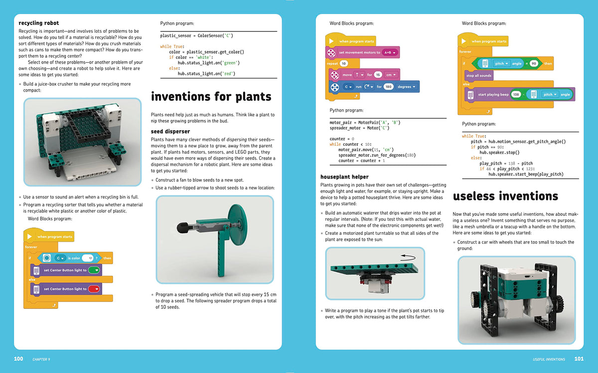 Mastering LEGO® MINDSTORMS: Build Better Robots with Python and Word Blocks