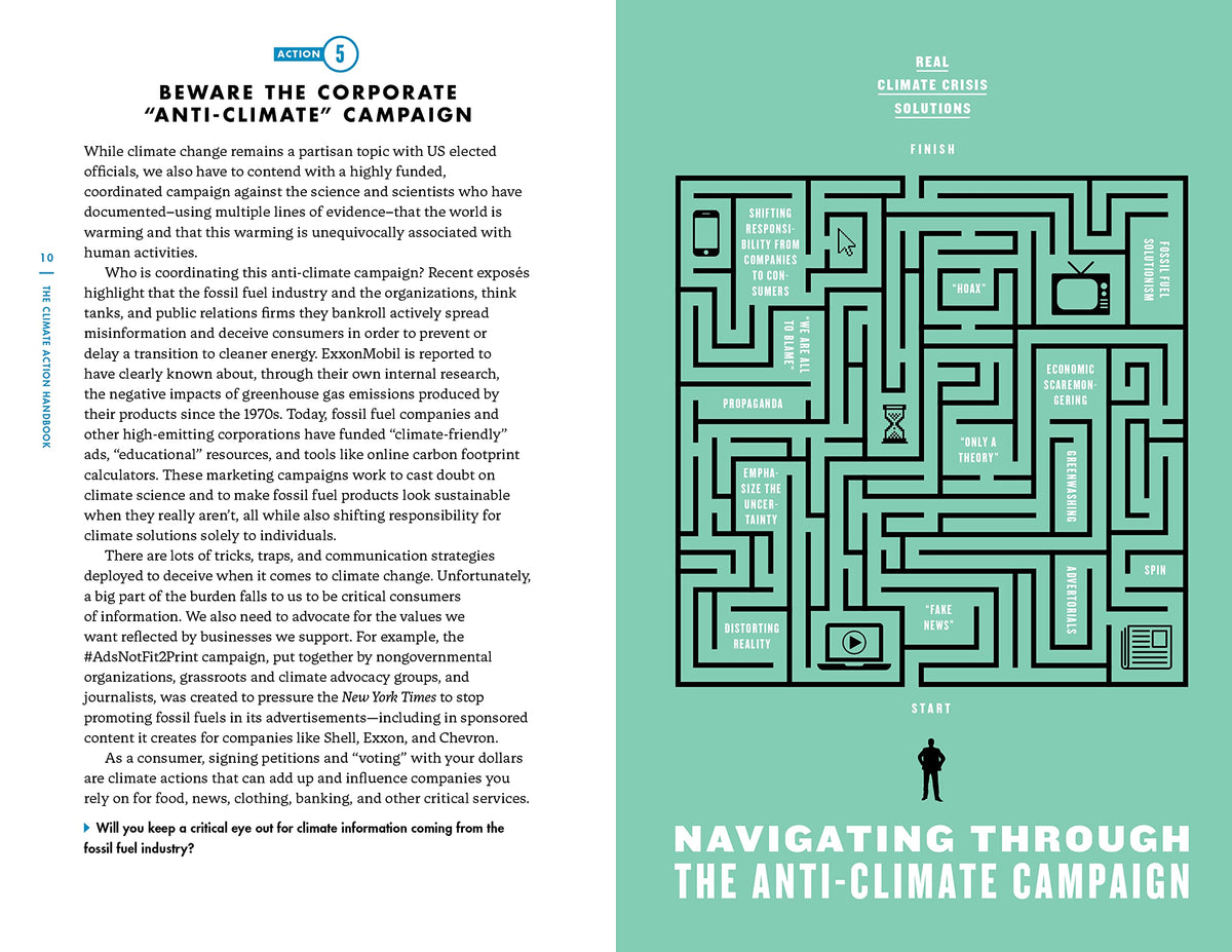 The Climate Action Handbook: A Visual Guide to 100 Climate Solutions for Everyone