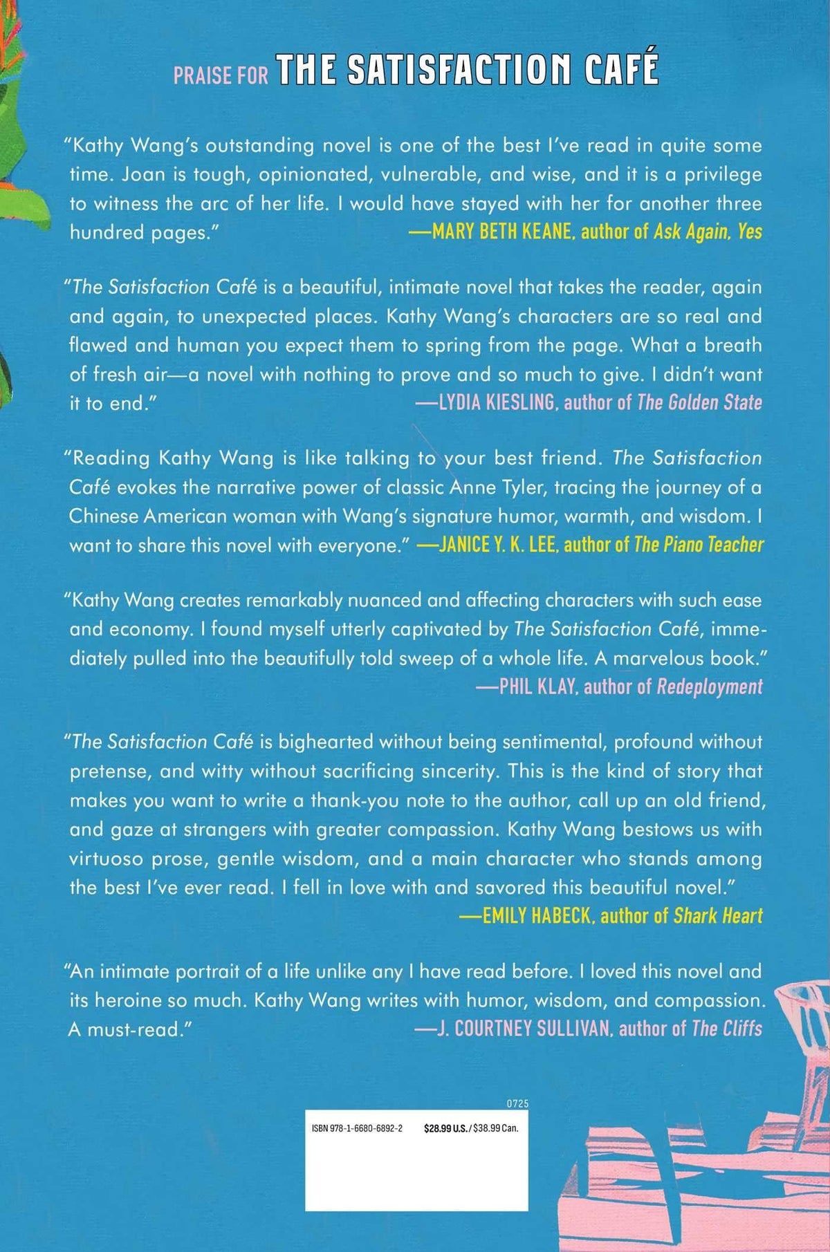 The Satisfaction Café: A Novel
