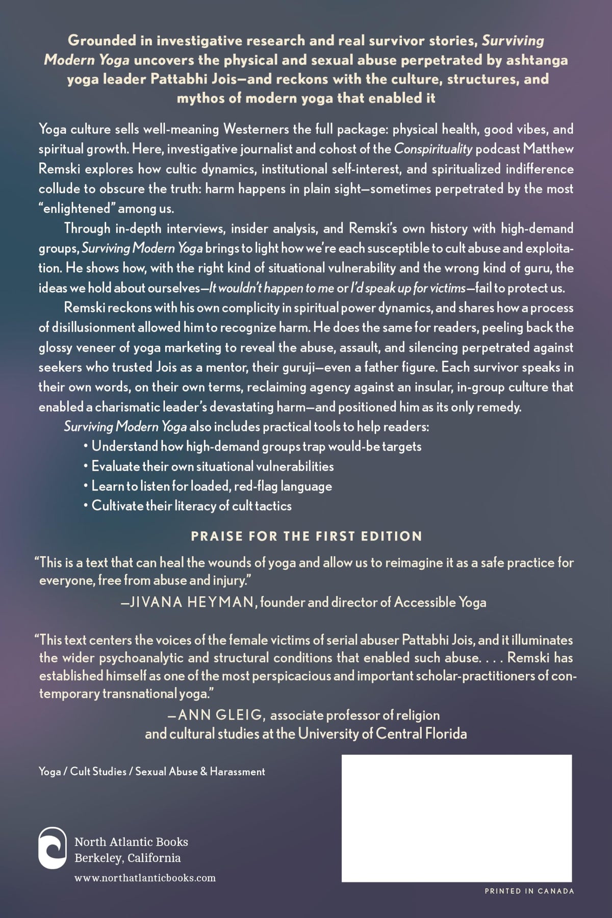 Surviving Modern Yoga: Cult Dynamics, Charismatic Leaders, and What Survivors Can Teach Us