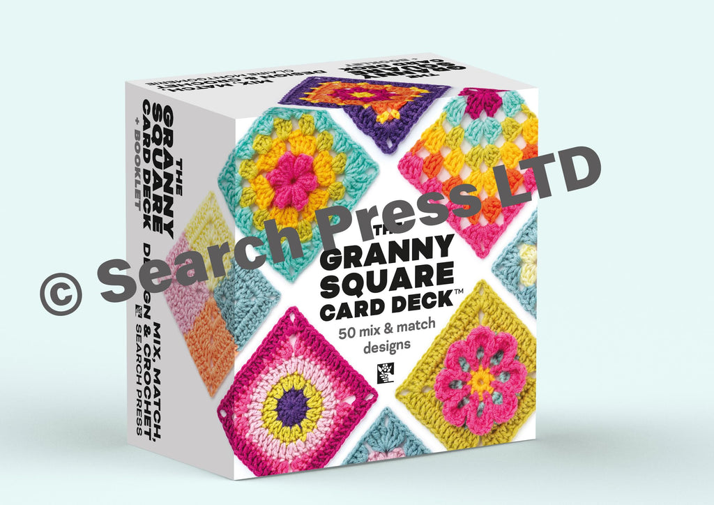 The Granny Square Card Deck: 50 mix and match designs