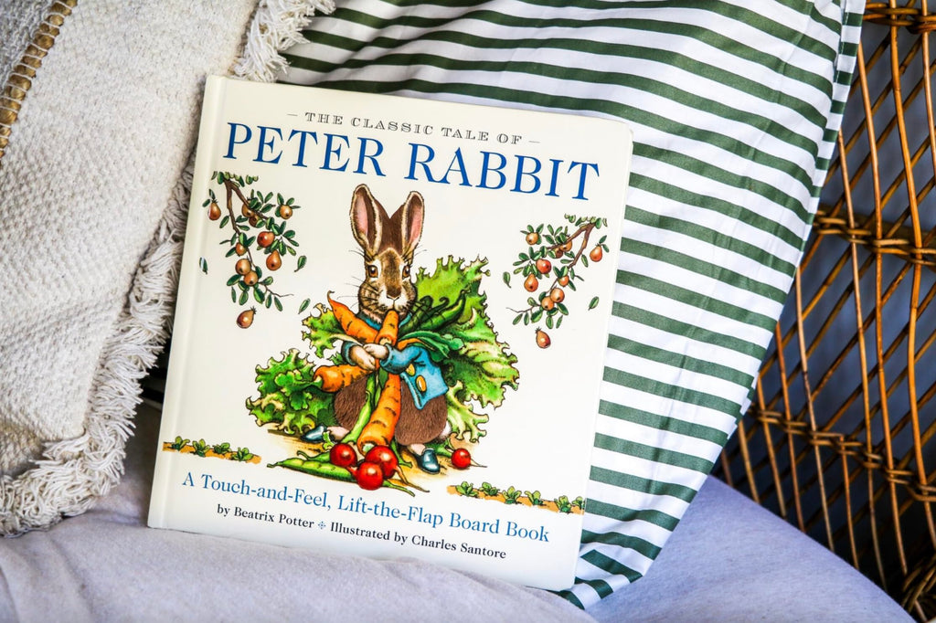 The Classic Tale of Peter Rabbit Touch and Feel Board Book: A Touch and Feel Lift the Flap Board Book (The Classic Edition)