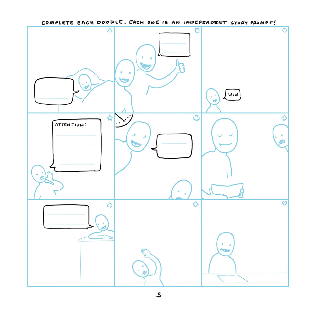 99 Stories I Could Tell: A Doodlebook To Help You Create