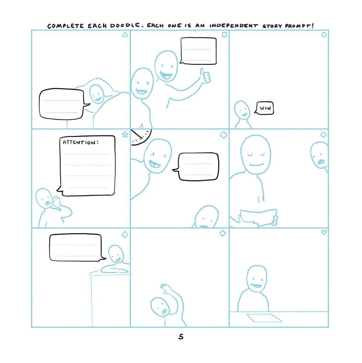 99 Stories I Could Tell: A Doodlebook To Help You Create