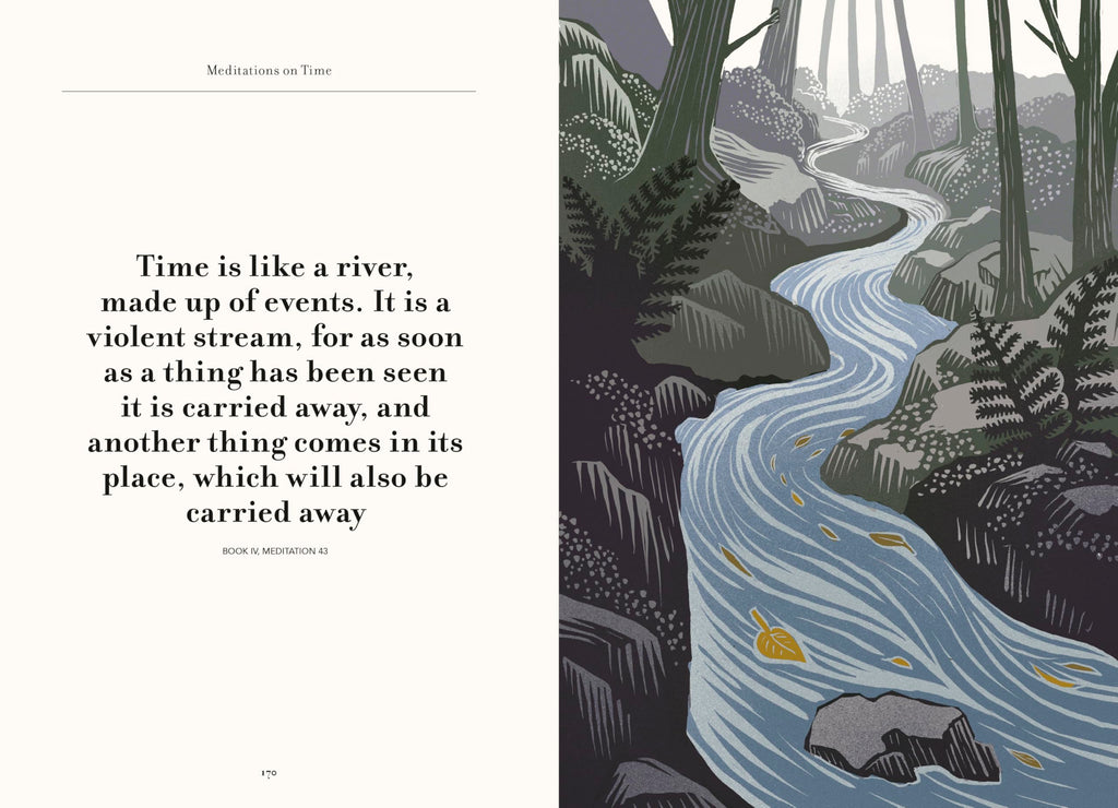 The Illustrated Meditations: Life Lessons from Marcus Aurelius