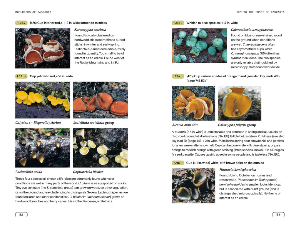 Mushrooms of Cascadia, Second Edition: An Illustrated Key to the Fungi of the Pacific Northwest