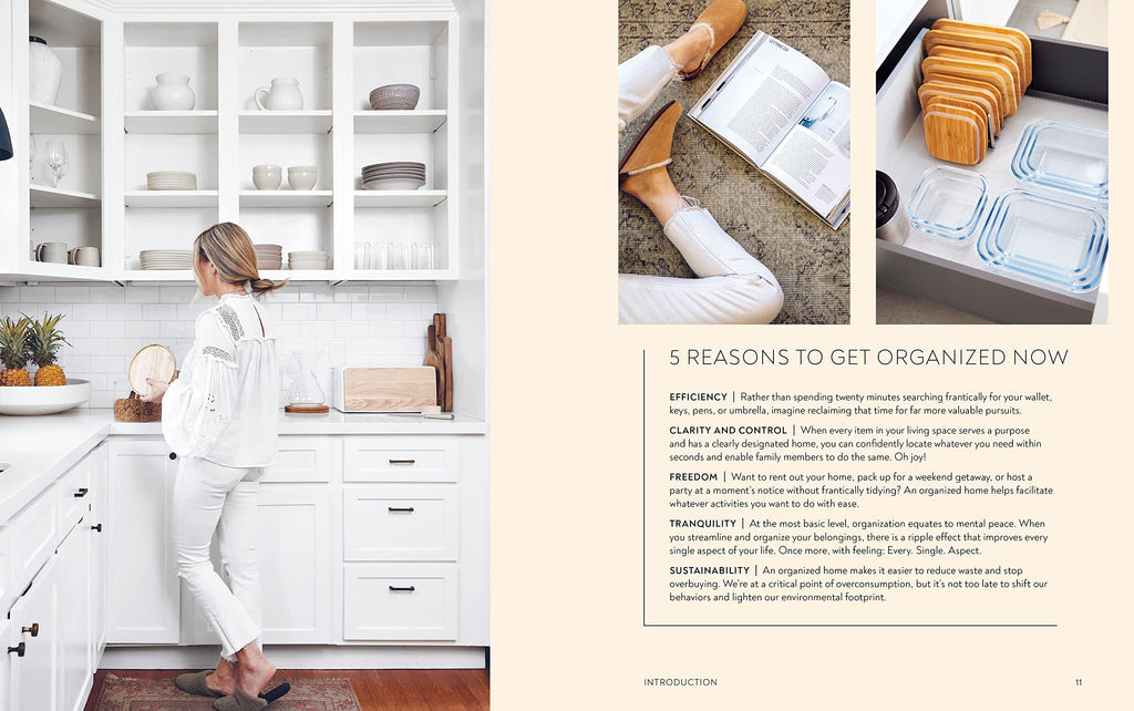 Organized Living: Solutions and Inspiration for Your Home [A Home Organization Book]