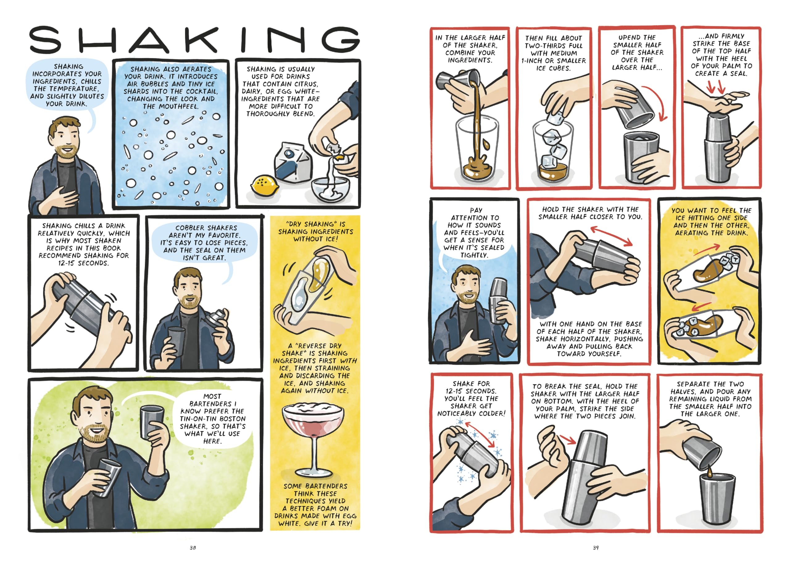 Let's Make Cocktails!: A Comic Book Cocktail Book