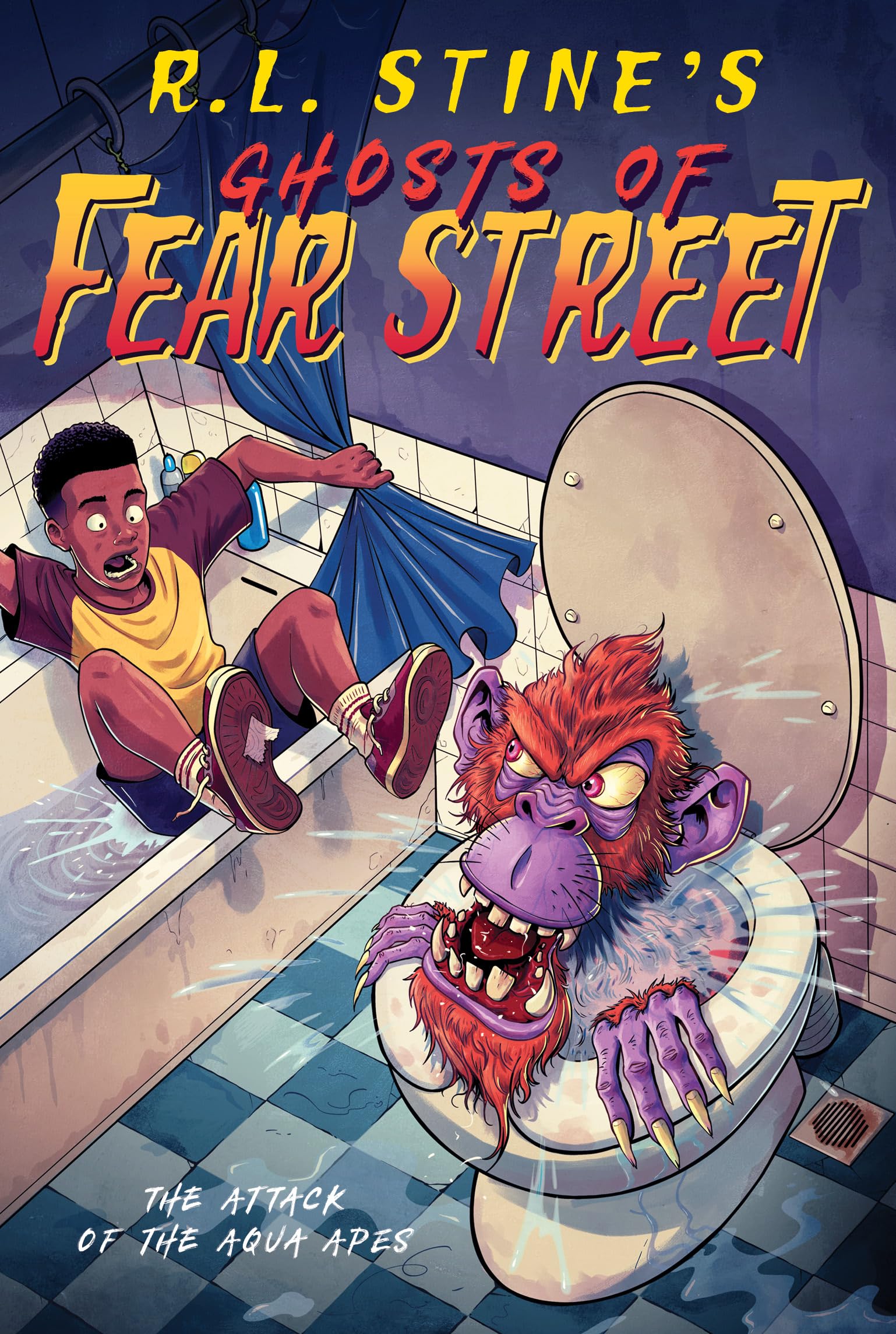 The Attack of the Aqua Apes (Ghosts of Fear Street)