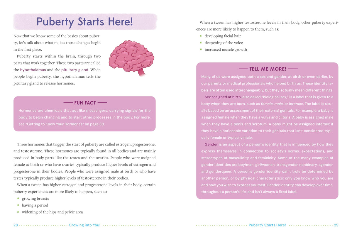 Growing into You!: An Inclusive, Shame-Busting, Get-Real Guide to Your Changing Body and Mind