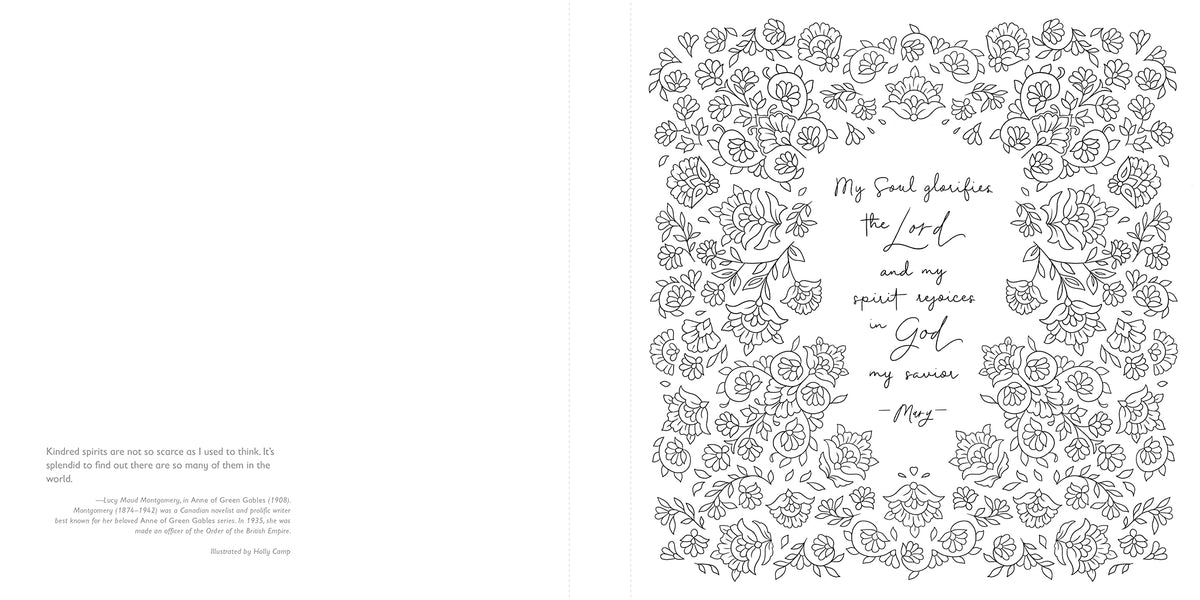 Courage, Dear Heart: A Coloring Book of Empowering Words from Inspirational Women