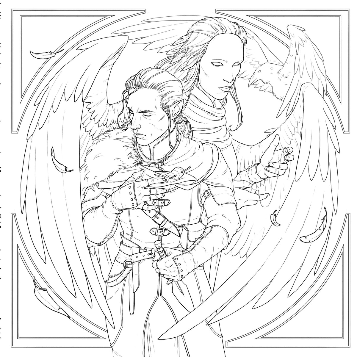 Critical Role: Vox Machina Coloring Book