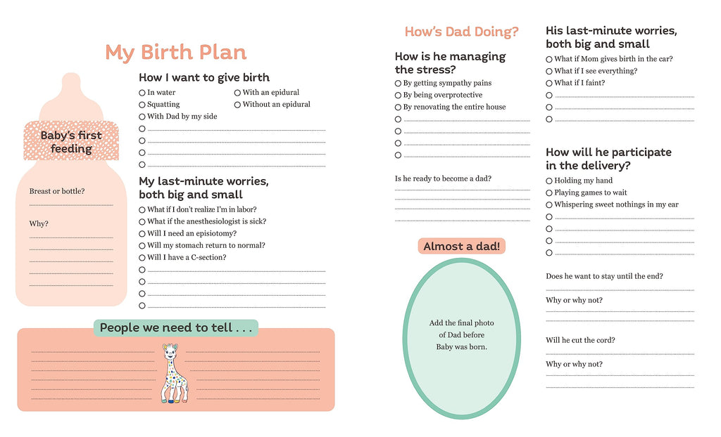 My Pregnancy Journal with Sophie la girafe®, Second Edition