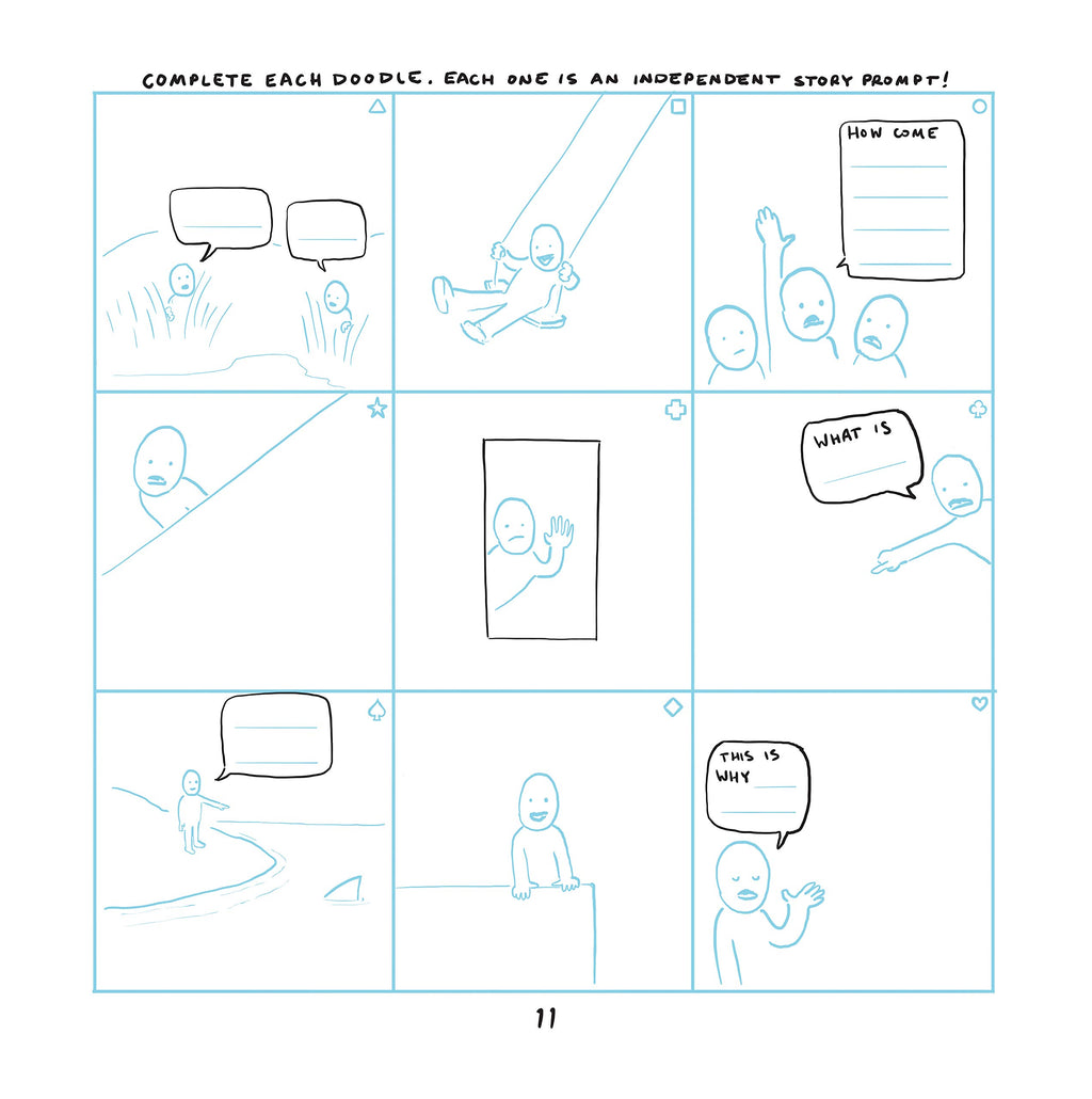 99 Stories I Could Tell: A Doodlebook To Help You Create