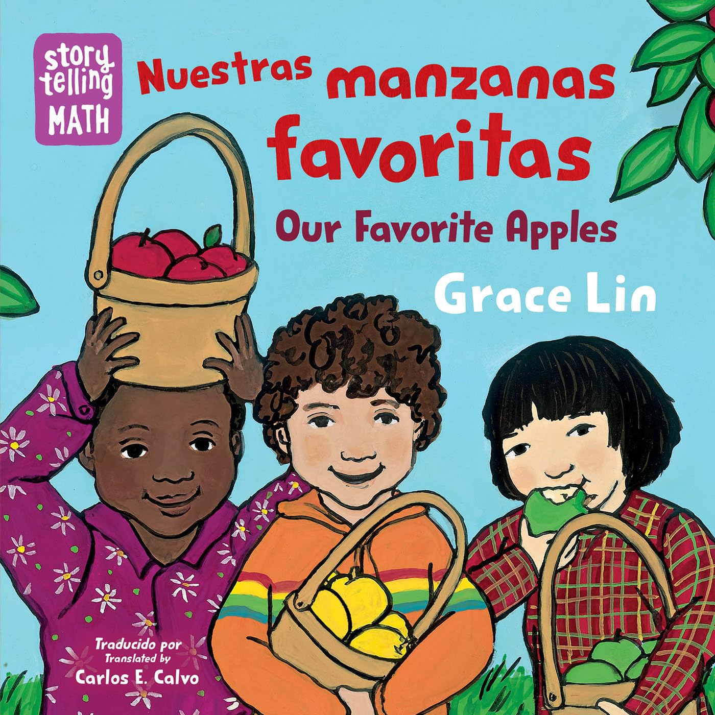 Nuestras manzanas favoritas / Our Favorite Apples (Spanish Bilingual Edition) (Storytelling Math)