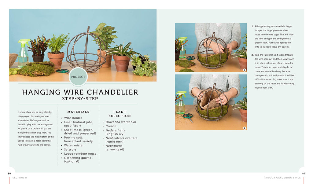Living Decor: Plants, Potting and DIY Projects - Botanical Styling with Fiddle-Leaf Figs, Monsteras, Air Plants, Succulents, Ferns, and More of Your Favorite Houseplants