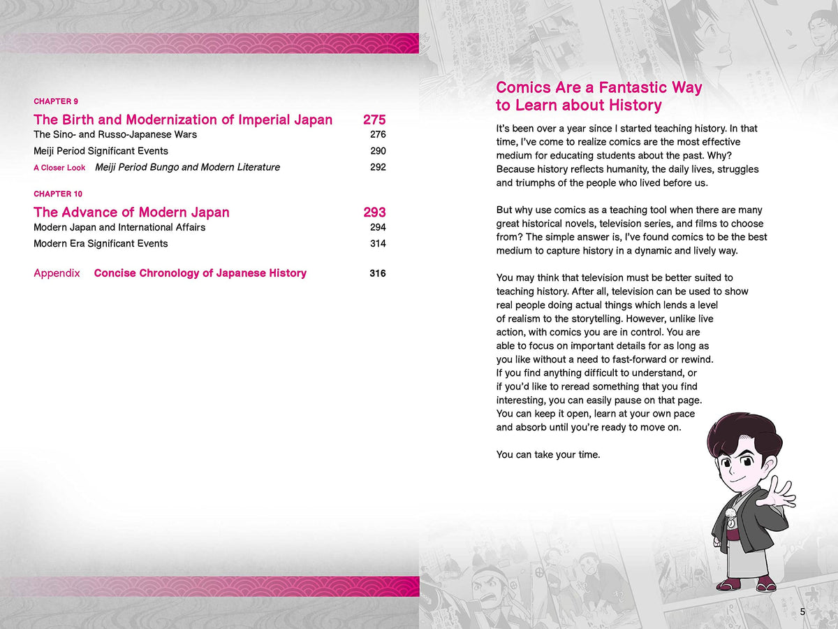 A History of Japan in Manga: Samurai, Shoguns and World War II