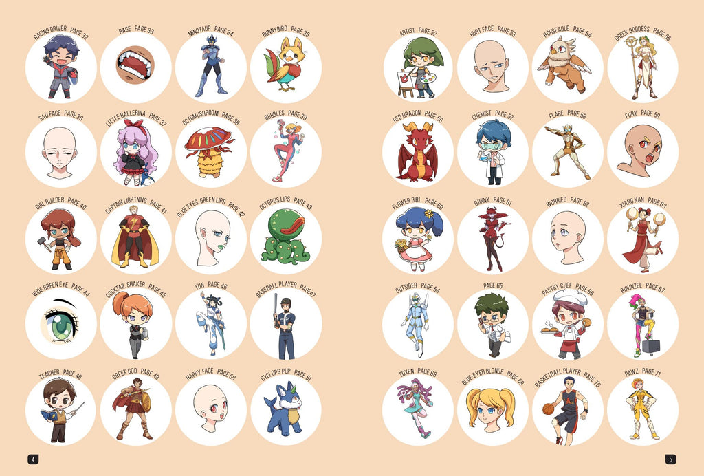 Draw 100: Manga: From basic shapes to amazing drawings in super-easy steps