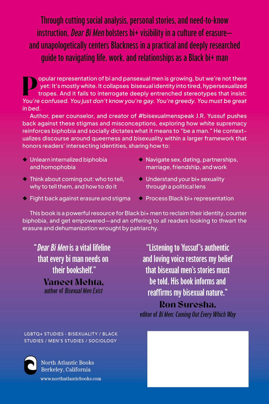 Dear Bi Men: A Black Man's Perspective on Power, Consent, Breaking Down Binaries, and Combating Erasure
