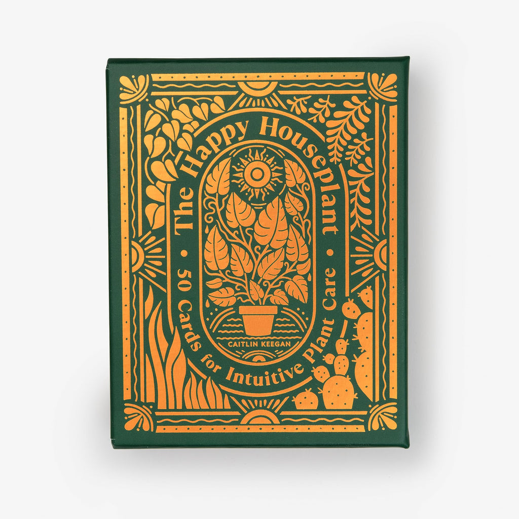 The Happy Houseplant Deck: 50 Cards for Intuitive Plant Care