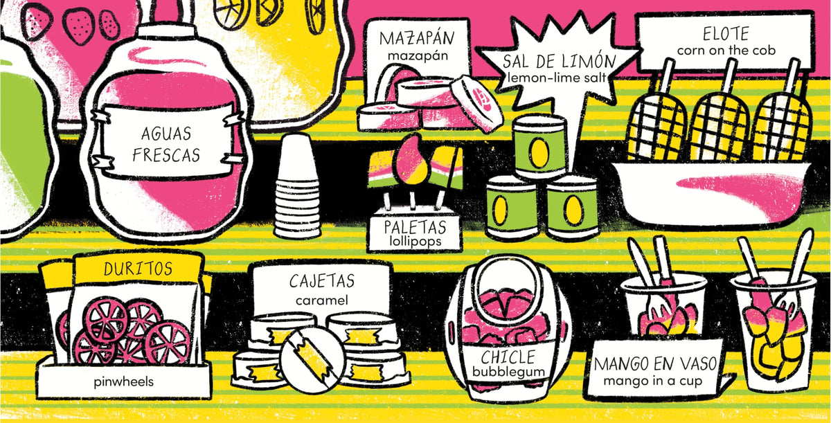 Dulces y Antojitos: A High Contrast Board Book (Bilingual: English/Spanish): A High Contrast Bilingual Board Books (High Contrast Board Book Series) (English and Spanish Edition)