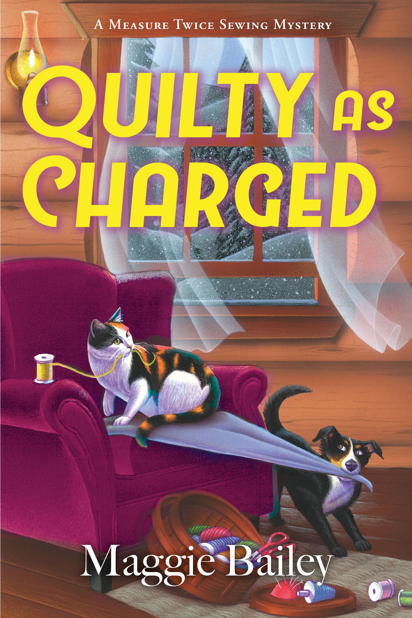 Quilty as Charged (A Measure Twice Sewing Mystery)