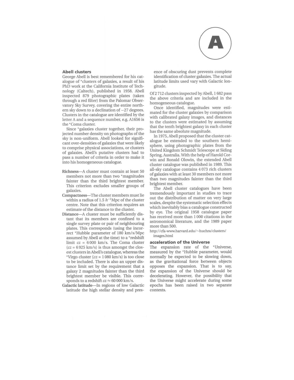 The Oxford Companion to Cosmology (Oxford Quick Reference)