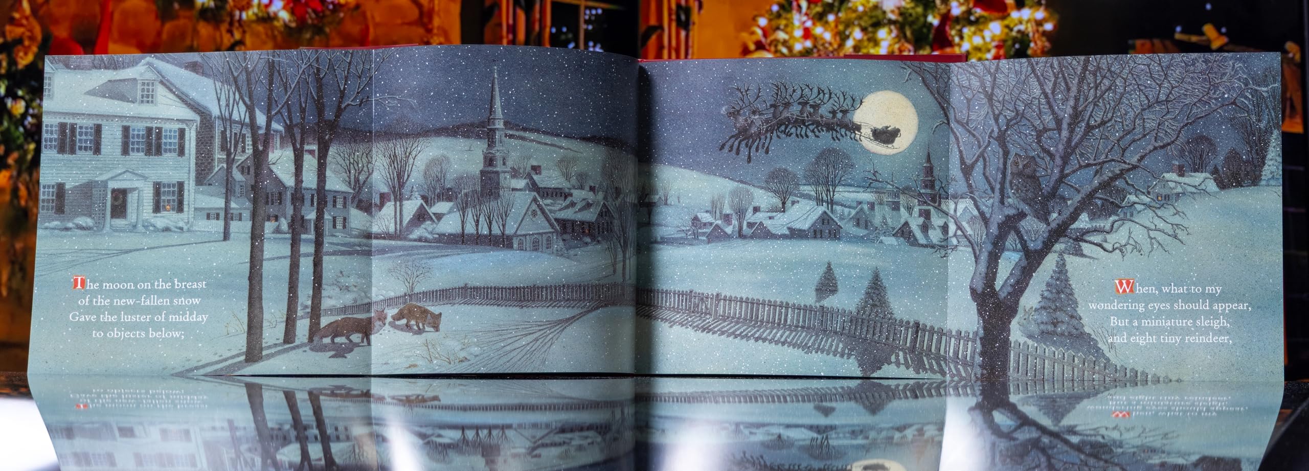 The Night Before Christmas Hardcover: The Classic Edition