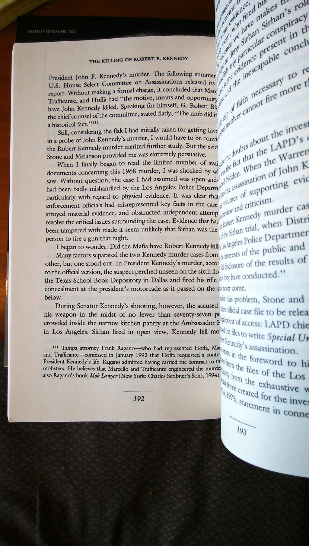 The Killing of Robert F. Kennedy: An Investigation of Motive, Means, and Opportunity