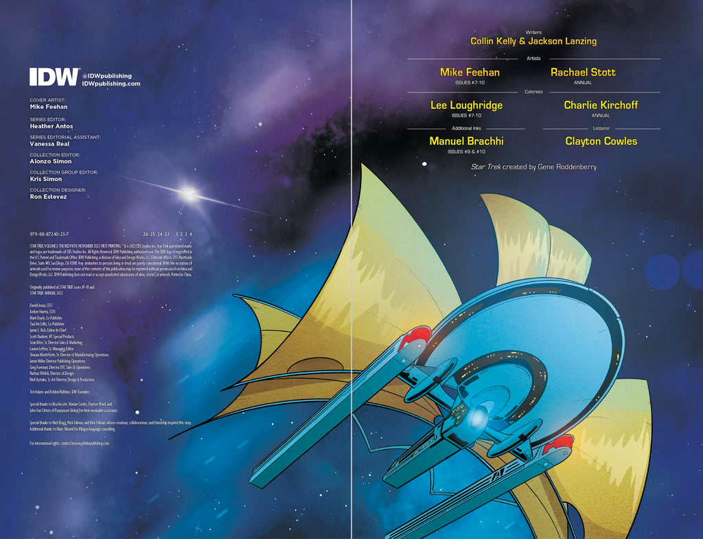 Star Trek, Vol. 2: The Red Path (Star Trek New Adventures)