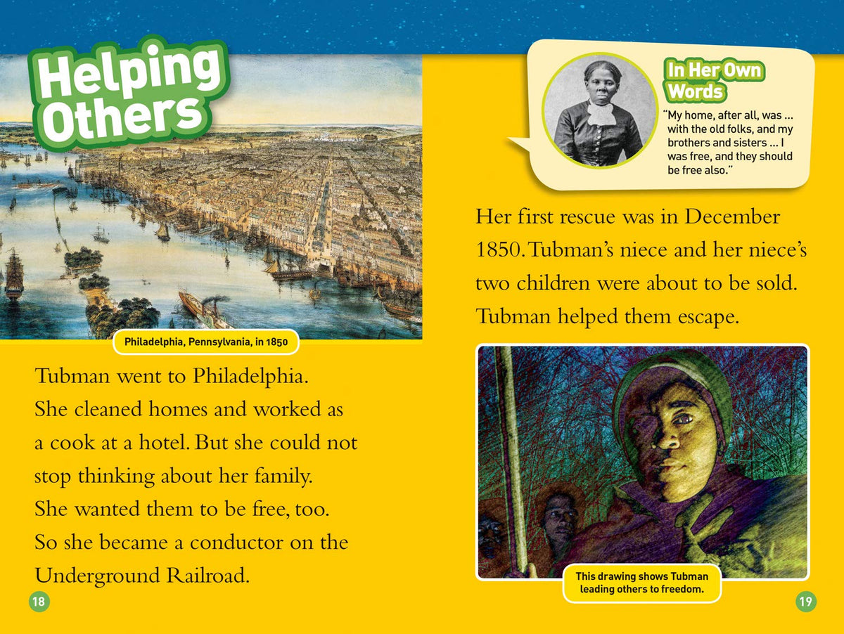 Harriet Tubman (National Geographic Kids Readers, Level 2)