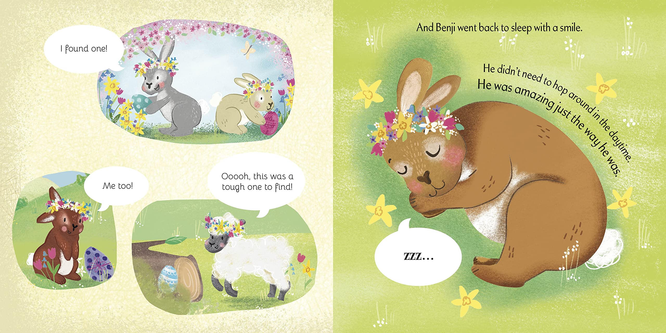 The Sleepy Bunny: A Springtime Story About Being Yourself (First Seasonal Stories)