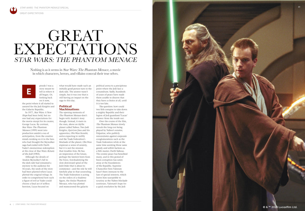Star Wars Insider Presents The Phantom Menace 25 Year Anniversary Special