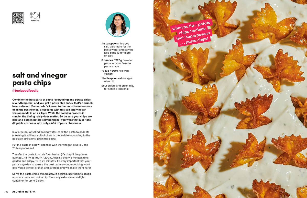 As Cooked on TikTok: Fan favorites and recipe exclusives from more than 40 TikTok creators! A Cookbook