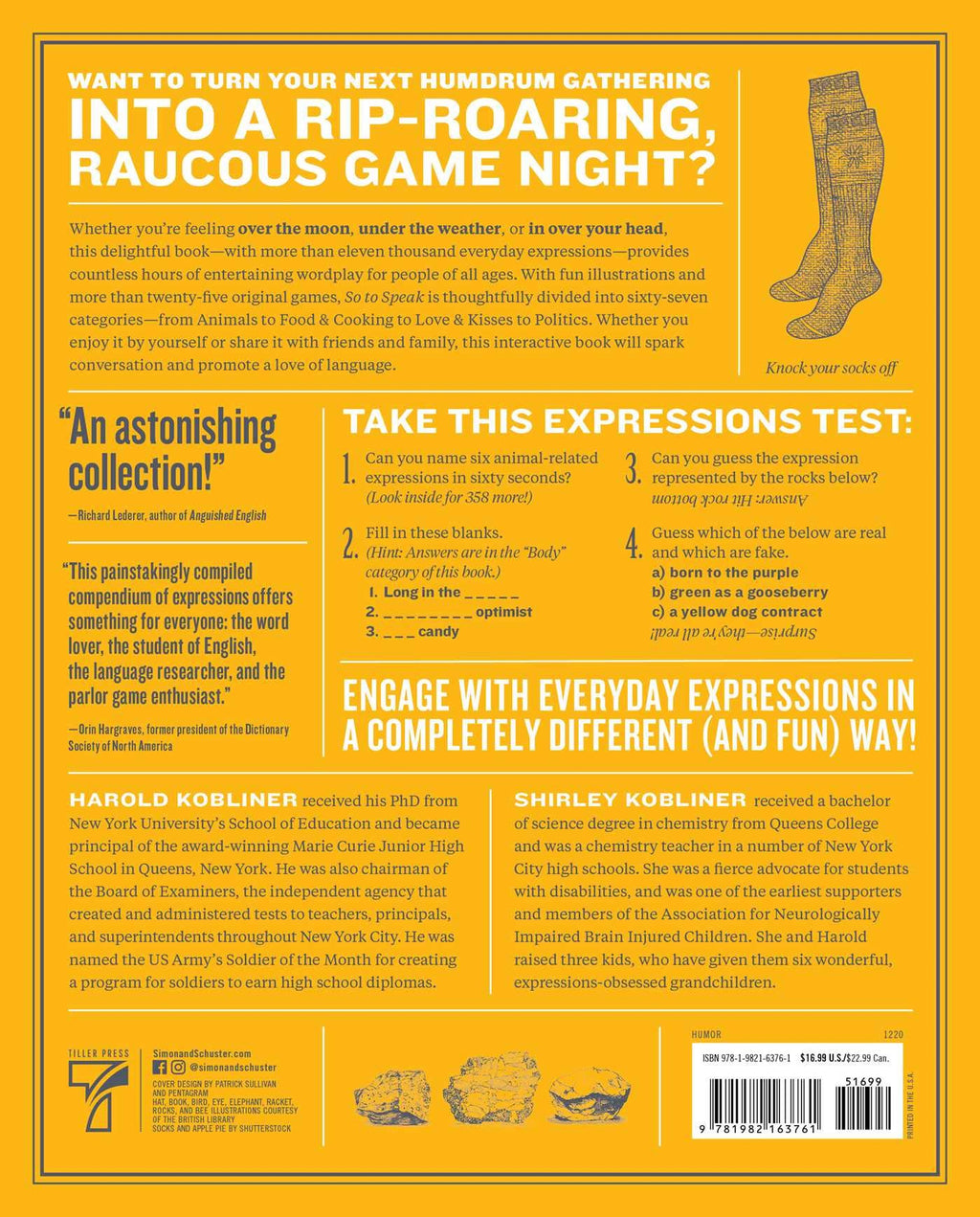 So to Speak: 11,000 Expressions That'll Knock Your Socks Off
